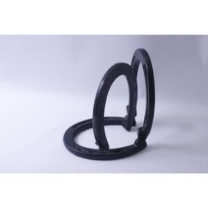 Horseshoes, Art Object, 7", Tabletop, Interior Decor, Sculpture, Metalwork,